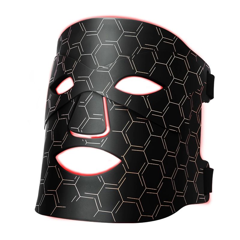 LED lys ansigt ansigtsmaske skønhed rødlys terapi maske